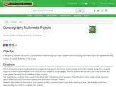 Oceanography Multimedia Projects Lesson Plan Oceanography Multimedia Projects Lesson Plan