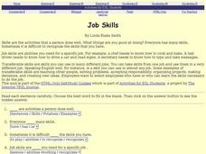 Job Skills Interactive Job Skills Interactive