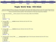 People World Wide: HIV/AIDS Interactive People World Wide: HIV/AIDS Interactive