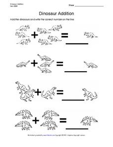 Dinosaur Addition Lesson Plan Dinosaur Addition Lesson Plan