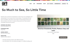 So Much to See, So Little Time Lesson Plan So Much to See, So Little Time Lesson Plan