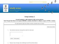 Using Commas 2 Interactive Using Commas 2 Interactive