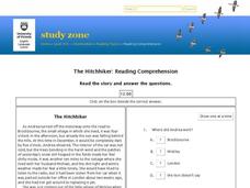 The Hitchhiker: Reading Comprehension Interactive The Hitchhiker: Reading Comprehension Interactive