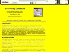 Discovering Dinosaurs Lesson Plan Discovering Dinosaurs Lesson Plan