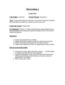 Discovering Pi Lesson Plan Discovering Pi Lesson Plan