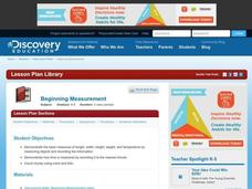 Discovering Math: Beginning Measurement Lesson Plan Discovering Math: Beginning Measurement Lesson Plan