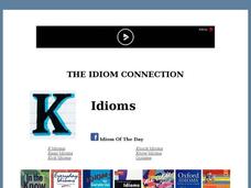 Idioms Beginning with "K" Interactive Idioms Beginning with "K" Interactive