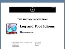 Idiom Quizzes- Leg/Foot Interactive Idiom Quizzes- Leg/Foot Interactive