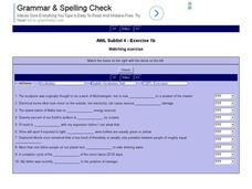 English Vocabulary Skills: AWL Sublist 4 - Exercise 1b Interactive English Vocabulary Skills: AWL Sublist 4 - Exercise 1b Interactive