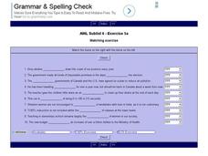 English Vocabulary Skills: AWL Sublist 6 - Exercise 5a Interactive English Vocabulary Skills: AWL Sublist 6 - Exercise 5a Interactive