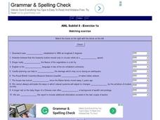 English Vocabulary Skills: AWL Sublist 8 - Exercise 1a Interactive English Vocabulary Skills: AWL Sublist 8 - Exercise 1a Interactive