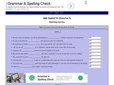 English Vocabulary Skills: AWL Sublist 10 - Exercise 2a Interactive English Vocabulary Skills: AWL Sublist 10 - Exercise 2a Interactive