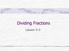 Dividing Fractions PPT Dividing Fractions PPT