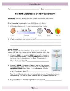 density-lab-gizmo-answer-key