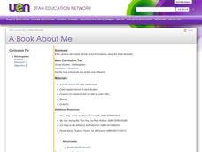 A Book About Me Lesson Plan A Book About Me Lesson Plan