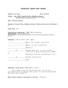 Division Patterns Lesson Plan Division Patterns Lesson Plan