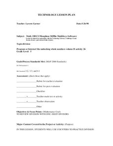 Division Patterns Lesson Plan Division Patterns Lesson Plan