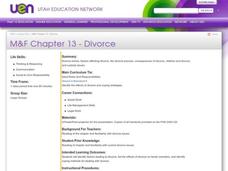 Divorce Lesson Plan Divorce Lesson Plan