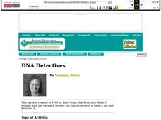 DNA Detectives Lesson Plan DNA Detectives Lesson Plan