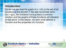 Domain and Range PPT Domain and Range PPT