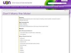 Don't Marry the Mole! Lesson Plan Don't Marry the Mole! Lesson Plan