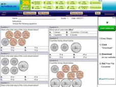 My Test Book: Counting Coins Interactive My Test Book: Counting Coins Interactive