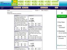 Math Word Problems Interactive  Math Word Problems Interactive