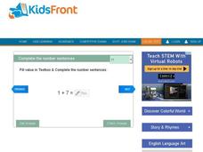 Complete the Number 11 Interactive Complete the Number 11 Interactive