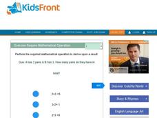 Find the right number sentence Interactive Find the right number sentence Interactive