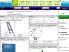 Ten Multiple Choice Length Problems Interactive Ten Multiple Choice Length Problems Interactive