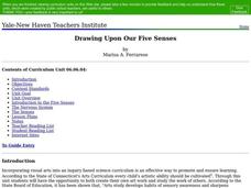 Drawing Upon Our Five Senses Lesson Plan Drawing Upon Our Five Senses Lesson Plan