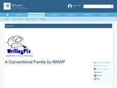 A Conventional Family Lesson Plan A Conventional Family Lesson Plan