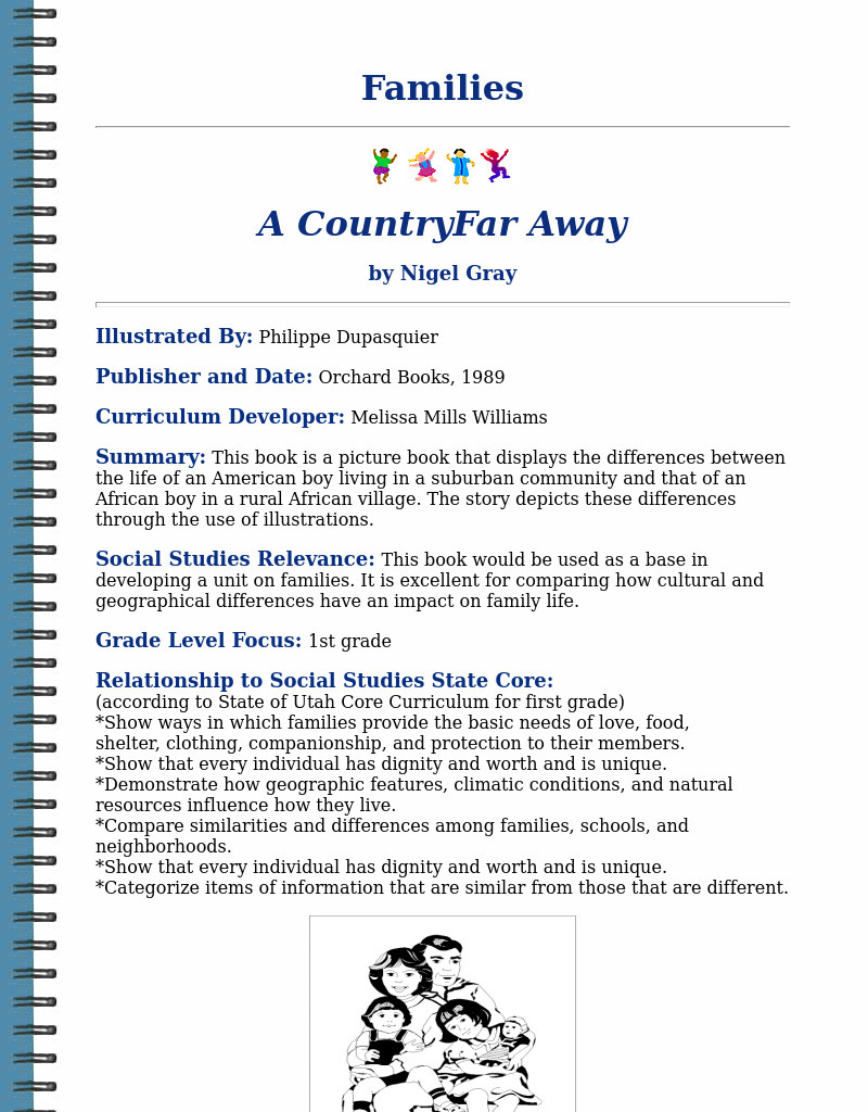 A Country Far Away Lesson Plan A Country Far Away Lesson Plan