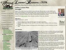 Drought Lesson Plan Drought Lesson Plan