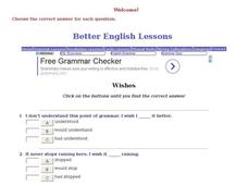 Better English Lessons: Wishes Interactive Better English Lessons: Wishes Interactive
