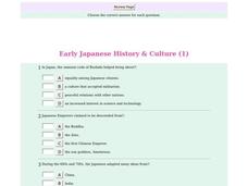 Early Japanese History & Culture (2) Interactive Early Japanese History & Culture (2) Interactive
