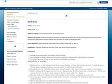 Earth Day Lesson Plan Earth Day Lesson Plan