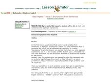 Expressions from Sentences Interactive Expressions from Sentences Interactive