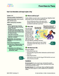 From Here To There Lesson Plan From Here To There Lesson Plan