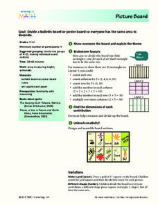 Picture Board Lesson Plan Picture Board Lesson Plan