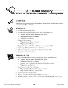 Island Inquiry: Based on the Northern Mariana Islands Quarter Lesson Plan Island Inquiry: Based on the Northern Mariana Islands Quarter Lesson Plan