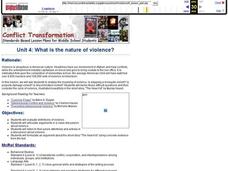 What is the Nature of Violence? Lesson Plan What is the Nature of Violence? Lesson Plan