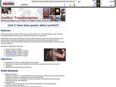 How Does Power Affect Conflict? Lesson Plan How Does Power Affect Conflict? Lesson Plan