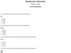 Estimating Before Multiplying Interactive Estimating Before Multiplying Interactive