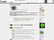 Twister: The Tornado Story Lesson Plan Twister: The Tornado Story Lesson Plan