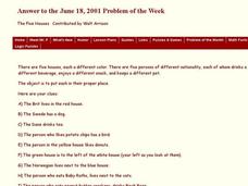 The Five Houses Worksheet The Five Houses Worksheet