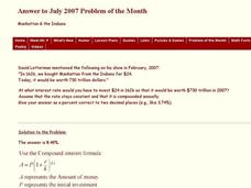 Manhattan & the Indians Worksheet Manhattan & the Indians Worksheet
