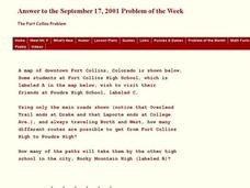 The Fort Collins Problem Worksheet The Fort Collins Problem Worksheet