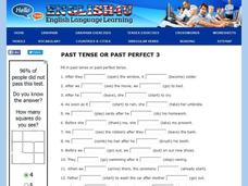 Past Perfect 3 Interactive Past Perfect 3 Interactive