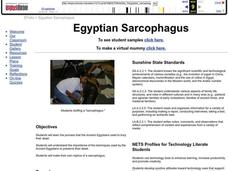 Egyptian Sarcophagus Lesson Plan Egyptian Sarcophagus Lesson Plan